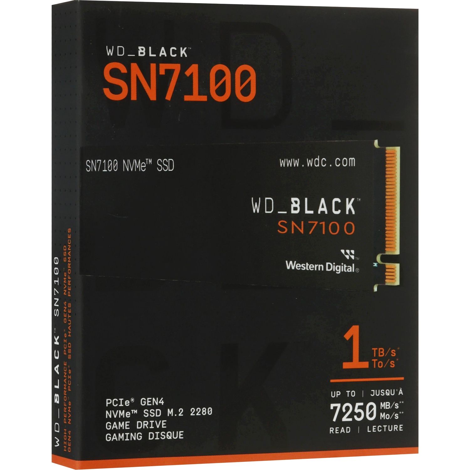 Твердотельные накопители WD Black SN7100 (WDS100T4X0E)